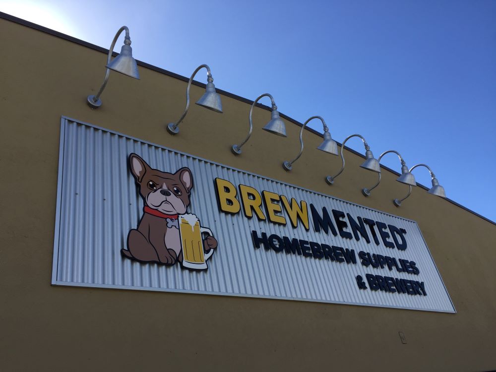 Commercial Storefront Signs For BREW MENTED in Colorado