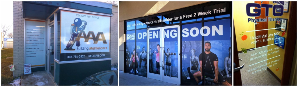 F45 Window Graphics Lakewood Colorado