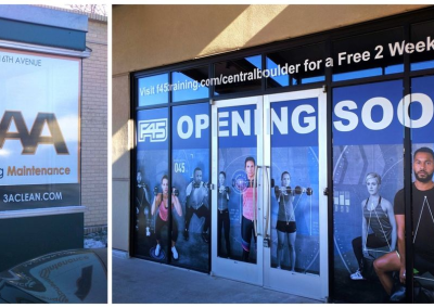 F45 Window Graphics Lakewood Colorado