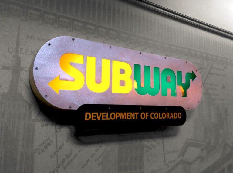 illuminated dimensional signage Colorado company