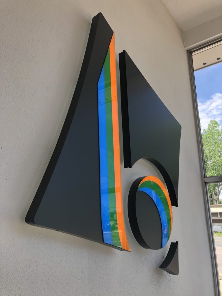 3d signage dimensional sign by Vision Visual Colorado