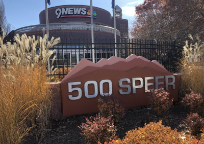 9News exterior signs Denver CO