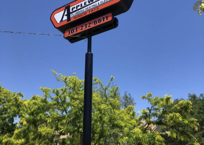 Applewood Plumbing and Heating Outdoor Signs Denver CO