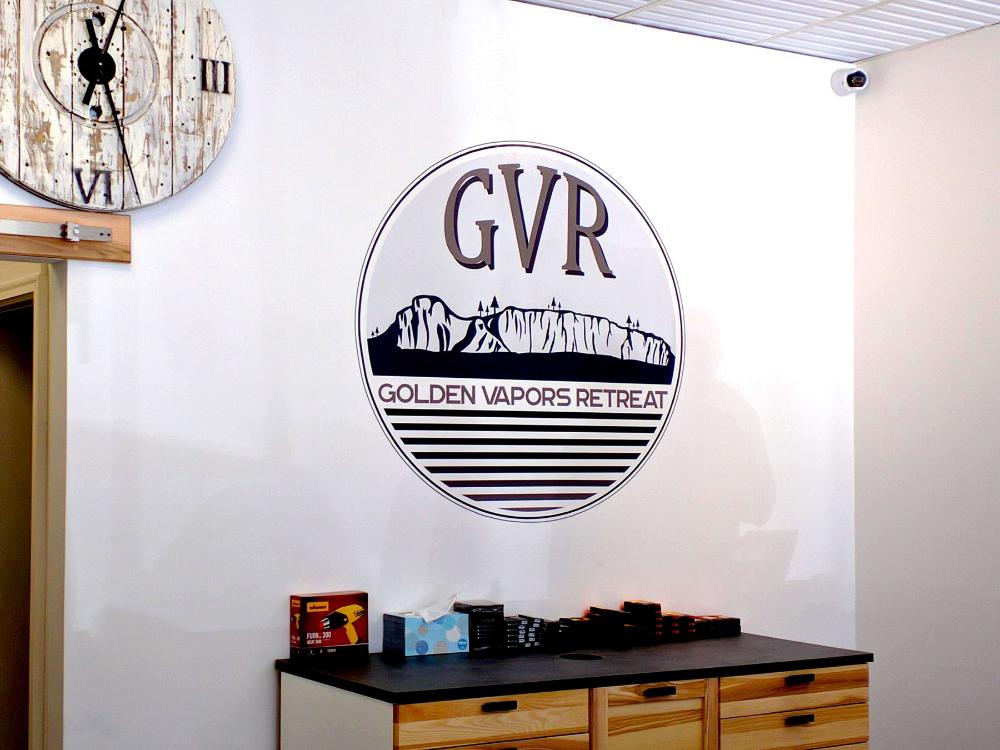 wall graphics at Golden, CO