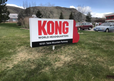 KONG Monument Ground Signs Golden CO