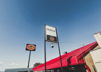 Nomad 4x4 pole signs Englewood CO