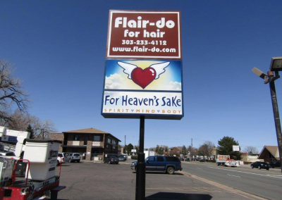 Pole Sign For Heavens Sake Lakewood Colorado