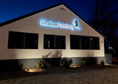 Shaker Painting Illuminated Signs Channel Letters Denver CO