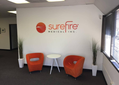 Surefire medical your brand decor dimensional acrylic sign Westminster Co