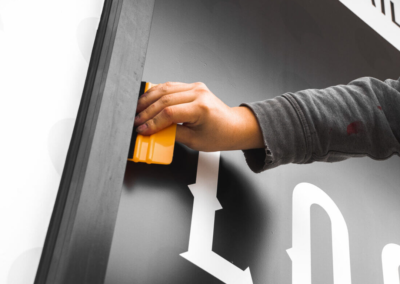 vinyl graphics installation in Denver, CO