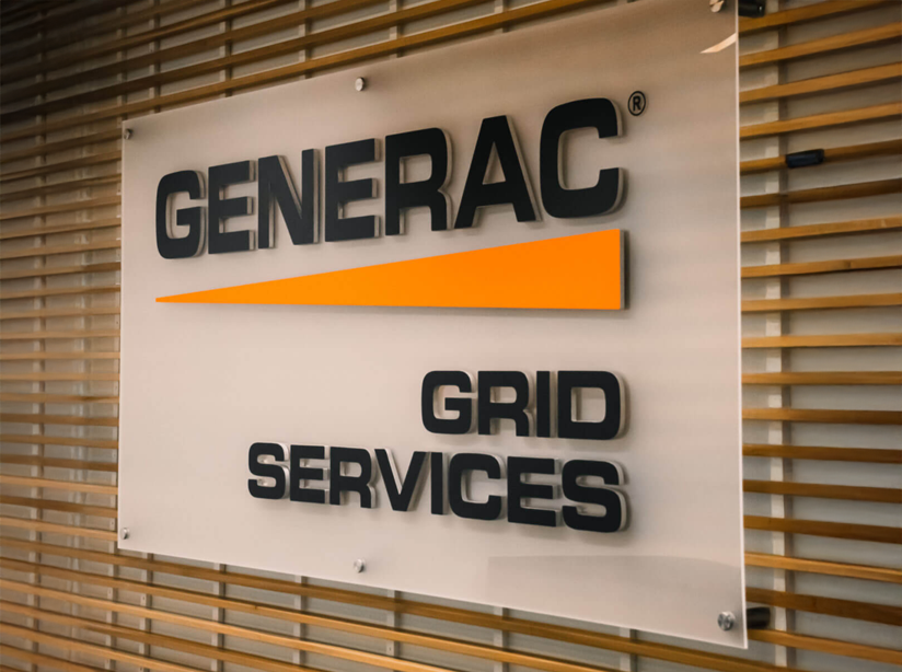 indoor-generac Bloom Orthodontics dimensional acrylic brand decor sign Centennial CO