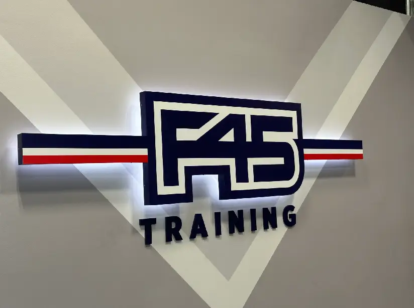 F45 Training - Illuminated Indoor Signs F45 Training - Illuminated Indoor Signs