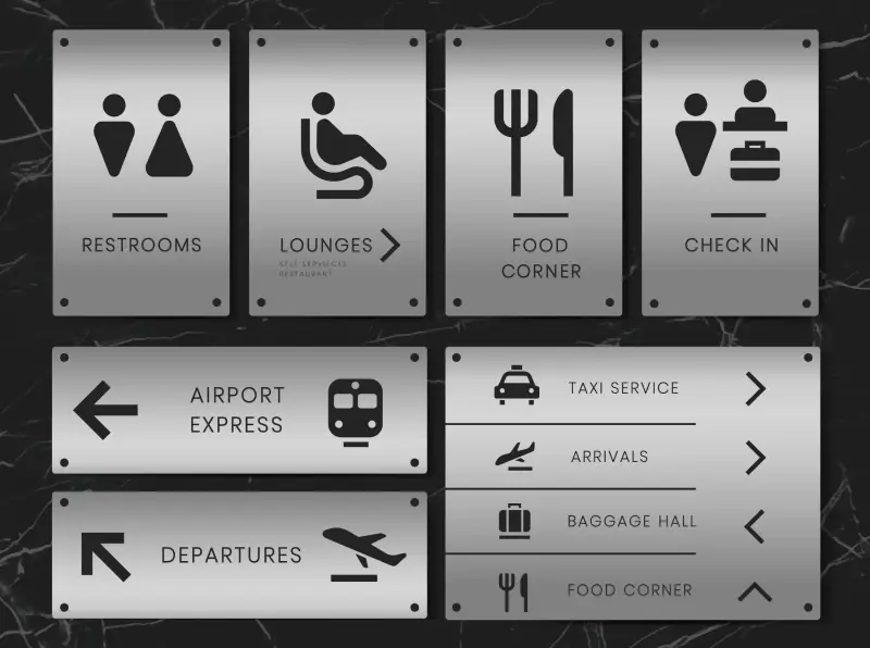 Wayfinding Signs for Commercial Buildings in Denver CO