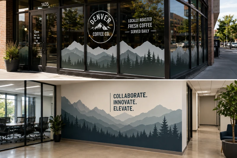 custom vinyl signs Denver